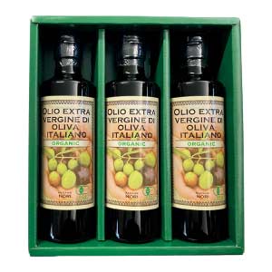 カネゲン オーガニックEXVオリーブオイル3本セット【夏の贈りもの・お中元】