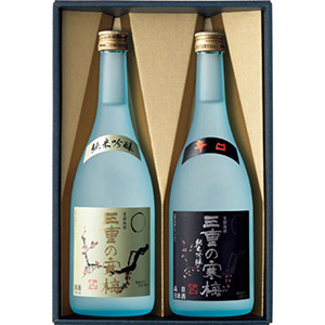 丸彦酒造 三重の寒梅 純米セット【夏の贈りもの・お中元】[JK-380]