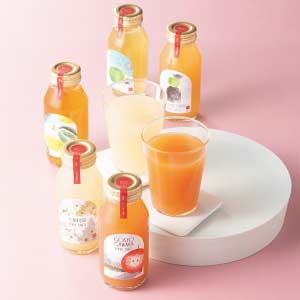 ひとつひとつ りんごジュース 5本セット【夏の贈りもの・お中元】