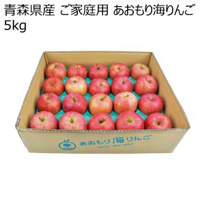 青森県産 ご家庭用 あおもり海りんご 5kg(お届け期間：12/1〜12/31)【冬の贈りもの・お歳暮】