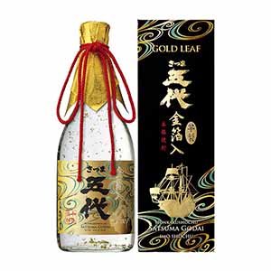山元酒造 さつま五代金箔入【冬の贈りもの・お歳暮】