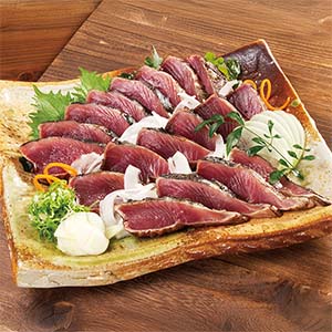 明神水産 藁焼き鰹2袋セット(塩・たれ食べくらべセット)【母の日】