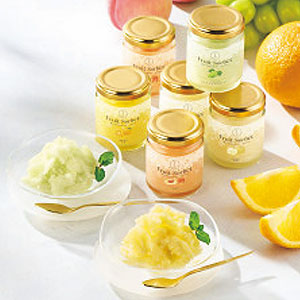 ザ・スウィーツ 凍らせて食べるフルーツソルベ(8個)【夏の贈りもの・お中元】