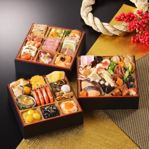 東京正直屋 和洋おせち三段重 慶正【3人前・48品目】【イオンのおせち】