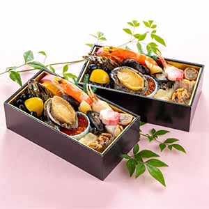 美食良菜 糖質に配慮個食おせち二客組【2人前・18品目】【イオンのおせち】