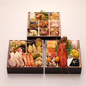 祇おん江口監修 葵 三段重【約3人前・42品目】【イオンのおせち】