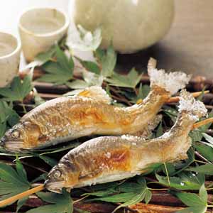 国内産鮎の塩焼き 10串×1箱（L5637）【サクワ】【超！ナツ夏祭り】