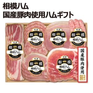 相模ハム 国産豚肉使用ハムギフトＳＧＫ-403【お届け期間：11/11(土)〜1/10(水)】【ふるさとの味・南関東】