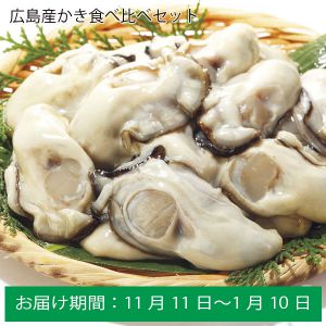 山下水産 地御前産大粒牡蠣の食べ比べ【ふるさとの味・中四国】