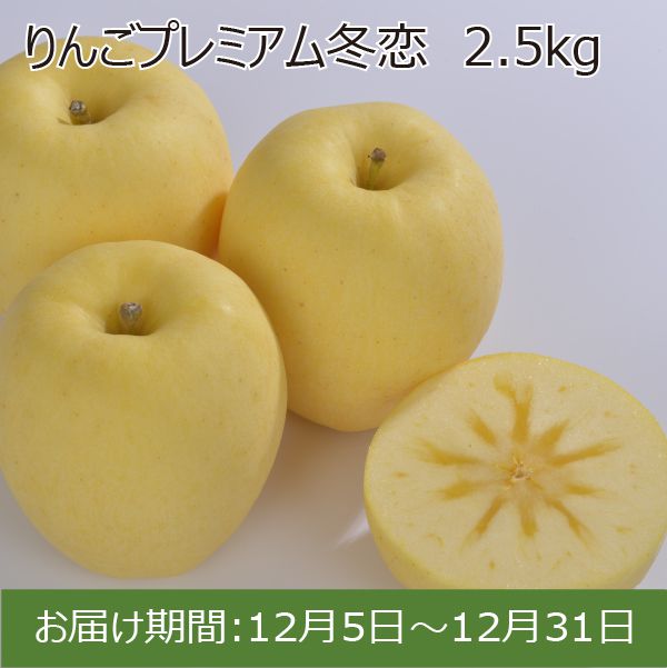 岩手県 りんごプレミアム冬恋 2.5kg【ふるさとの味・南関東】