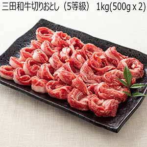 兵庫県産 三田和牛切りおとし（5等級） 1kg(500gｘ2)【ふるさとの味・近畿】