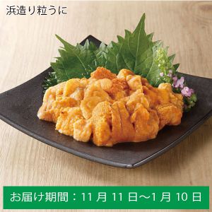 中屋うに本舗浜造り粒うに【お届け期間：11月11日〜1月10日】【ふるさとの味・中四国】