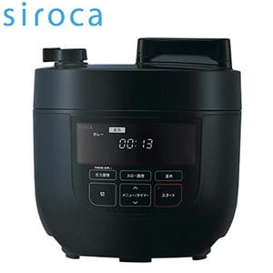 siroca　４L電気圧力鍋［SP-4D171（K)］（R3982）【雑貨】