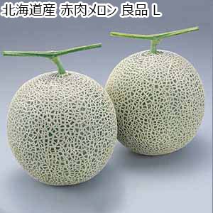北海道産 赤肉メロン 良品 L 【お届け期間：7月25日〜8月10日】【超！ナツ夏祭り】