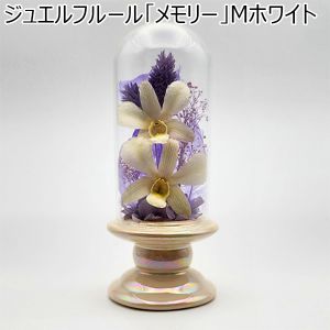 Luna ジュエルフルール「メモリー」Mホワイト【花】【年間ギフト】