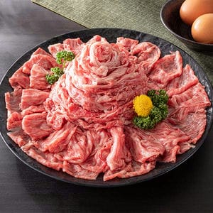 旬とごちそうコース「銘柄牛 肉づくし」　茨城県産 常陸牛かたロース切りおとし 700g