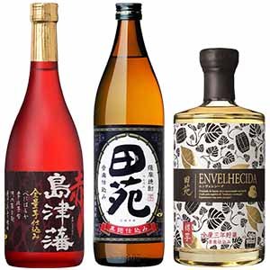 おうちに居ながら蔵巡り倶楽部 芋焼酎12ヵ月コース　田苑酒造 本格芋焼酎3種飲みくらべセット