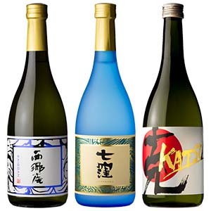 おうちに居ながら蔵巡り倶楽部 芋焼酎12ヵ月コース　東酒造 本格芋焼酎3種飲みくらべセット