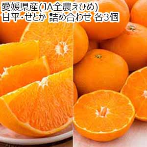 愛媛県産(JA全農えひめ) 甘平・せとか 詰め合わせ 各3個【限定30点】【お届け期間：2月1日〜2月28日】【イオンゴールドカード会員さま限定特別セール1月】
