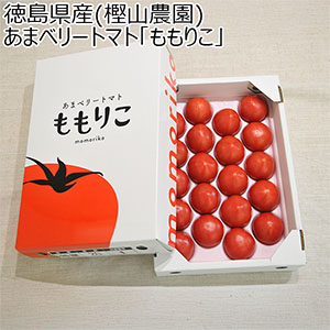 徳島県産(樫山農園) あまベリー トマト「ももりこ」 1箱【限定100点】【お届け期間：4月17日〜5月17日】【Ａセレクション4月】
