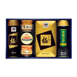 ニコニコのり 海苔・缶瓶詰合せ【夏の贈りもの・お中元】[MB-50R]