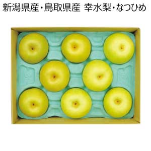 新潟県産・鳥取県産 幸水梨・なつひめ(お届け期間：8/21〜8/31)【夏の贈りもの・お中元】