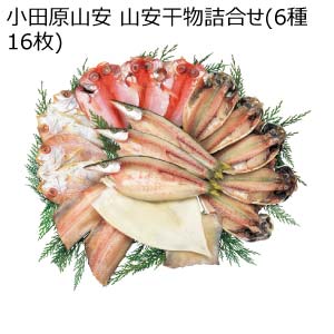 小田原山安 山安干物詰合せ(6種16枚)(お届け期間：8/26〜8/31）【夏の贈りもの・お中元】