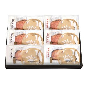 新潟小川屋 焼き上げ味くらべ 焼き上げ越乃甘粕漬さけ×2(チリ産)・銀だら×1(カナダ産)、焼き上げ復刻味噌漬さけ×2(チリ産)・他「お届け期間5/26-8/25」【夏の贈りもの・お中元】【KN】