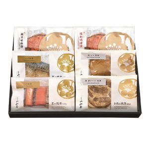 新潟小川屋 手間なし味くらべ 匠の焼漬さけ×1(チリ産)・さば×1(ノルウェー産)、お肉の焼漬豚肩ロース×1(国産)・鶏もも×1(国産)、他【夏の贈りもの・お中元】【KN】