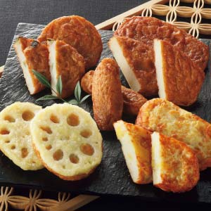 松野下蒲鉾 古来さつま揚げ詰合せ(木箱)【夏の贈りもの・お中元】[B6]