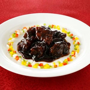 【菰田欣也】監修 黒醋酢豚 150g(L7522)【サクワ】