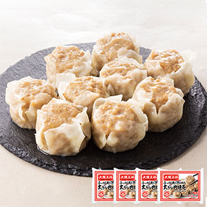 大阪王将 ふっくら皮に包まれた大きな肉焼売 324g(9個)×4(L7505)【大阪王将まつり】【サクワ】