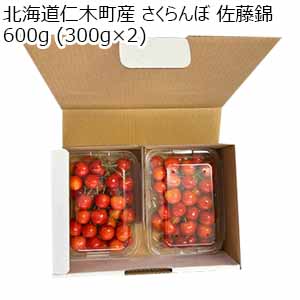 北海道仁木町産 さくらんぼ 佐藤錦 600g (300g×2)【限定200点】【お届け期間：7月1日〜7月20日】【イオンゴールドカード会員さま限定特別セール6月】