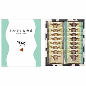 ミルクとカカオのサクサククッキー 16枚[MCS-I]【春の贈りもの】