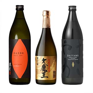 おうちに居ながら蔵巡り倶楽部 芋焼酎12ヵ月コース　濱田酒造 芋焼酎3種限定飲みくらべセット