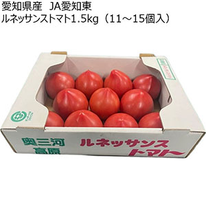 愛知県産 JA愛知東 ルネッサンストマト 1.5kg(11〜15個入)【CB】