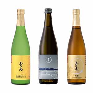 おうちに居ながら蔵巡り倶楽部 日本酒12ヵ月コース 玉乃光酒造3本セット(純米大吟醸 備前雄町100%、純米大吟醸 しぼりたて原酒、純米大吟醸 酒鵬)