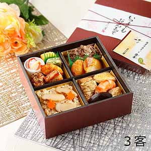 【9月14日(日)お届け】なだ万 敬老の日セット「慶寿」3客セット[UAK-2C3](L7715)【敬老の日】【サクワ】【直送】