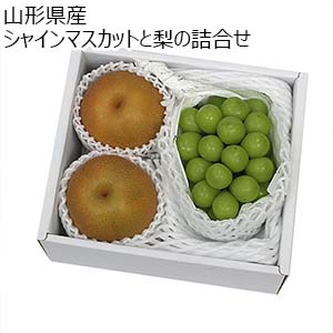 山形県産 シャインマスカットと梨の詰合せ【限定100点】【お届け期間：9月11日〜9月15日】【敬老の日】