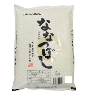 【令和6年産】【精米】JAいわみざわ 北海道産ななつぼし 5kg【CB】