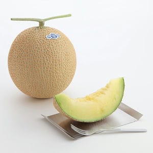 旬とごちそうコース「バイヤー厳選!旬の果物」 静岡県産(静岡県温室農業協同組合 クラウンメロン支所) クラウンメロン 白等級 1玉入り 化粧箱入り