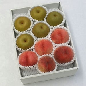 旬とごちそうコース「バイヤー厳選!旬の果物」 福島県産(JAふくしま未来) 天果一品 梨と白桃 詰合せ