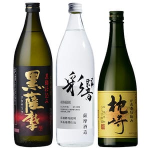 おうちに居ながら蔵巡り倶楽部 芋焼酎12ヵ月コース　薩摩酒造 本格芋焼酎3種飲み比べセット