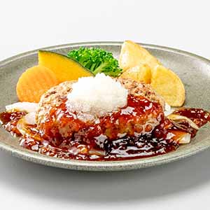 阪急デリカ ワンディッシュ・デリ おろしソースのハンバーグ 210g【＠FROZEN】