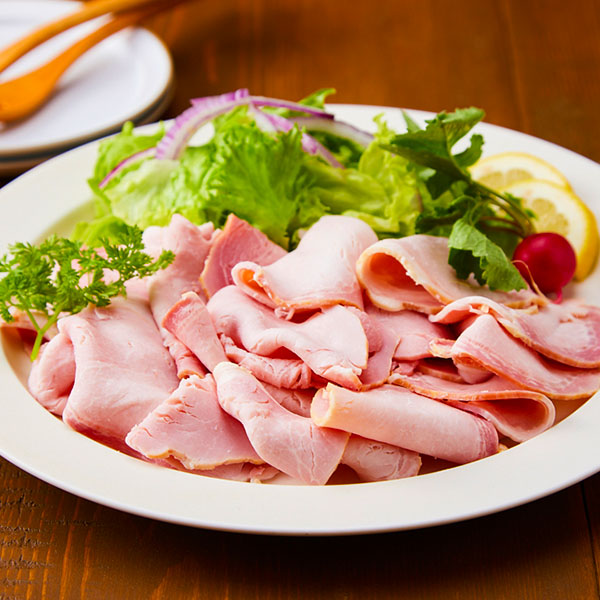 「夢一喜」 熟成ロースハム切り落とし 130g×5パック 計650g[1980089]【サクワ】【直送】