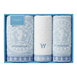 西川 ウェッジウッド タオルセット ジャスパー[WW8601F1W2]【贈りものカタログ】