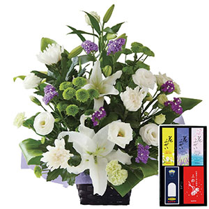 お供えアレンジ【贈りものカタログ】