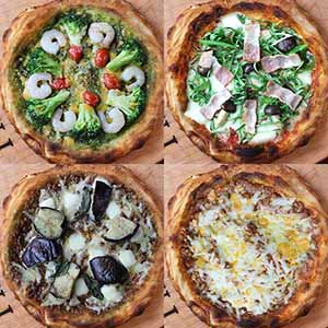 京都錦ダニエルズ ピッツァナポレターナ4枚セット【イオンのクリスマス】