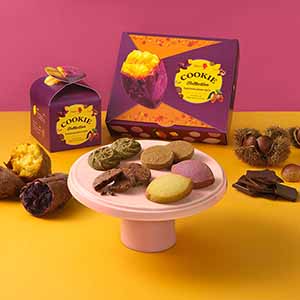 メリーチョコレート クッキーコレクション さつまいもミックス 14枚入り【おいしいお取り寄せ】