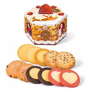 アントステラ クリスマススイートボックス クッキー6種11枚入り【イオンのクリスマス】